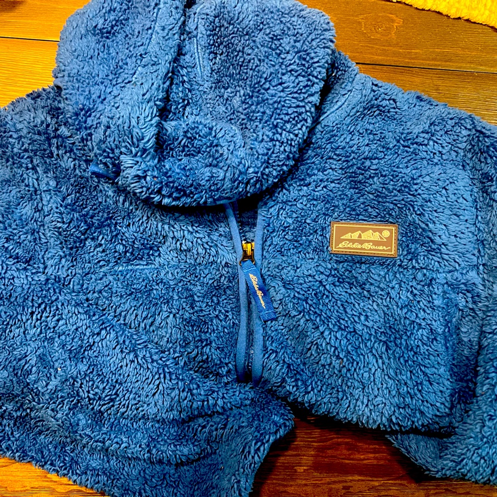 Eddie Bauer Fleece Jacket (Youth L 10/12)